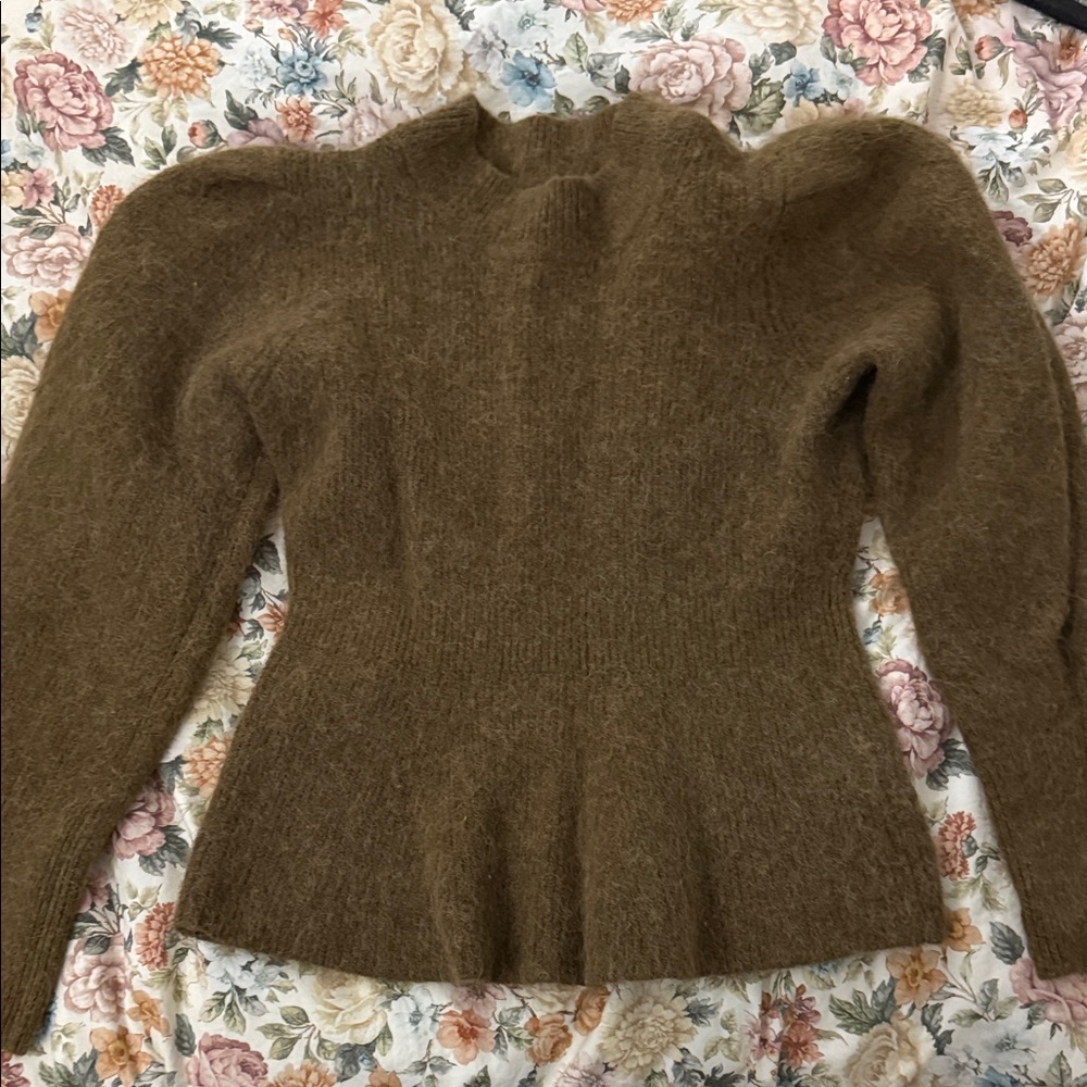 H&M Cozy Brown Women's Turtleneck Sweater
